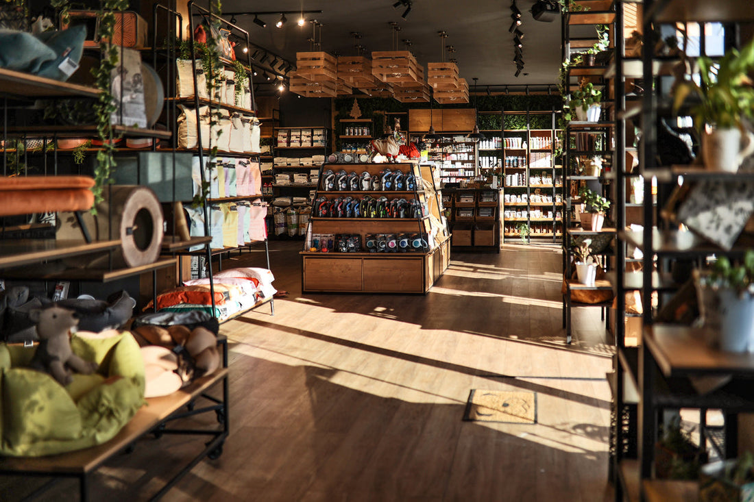 store with no customers